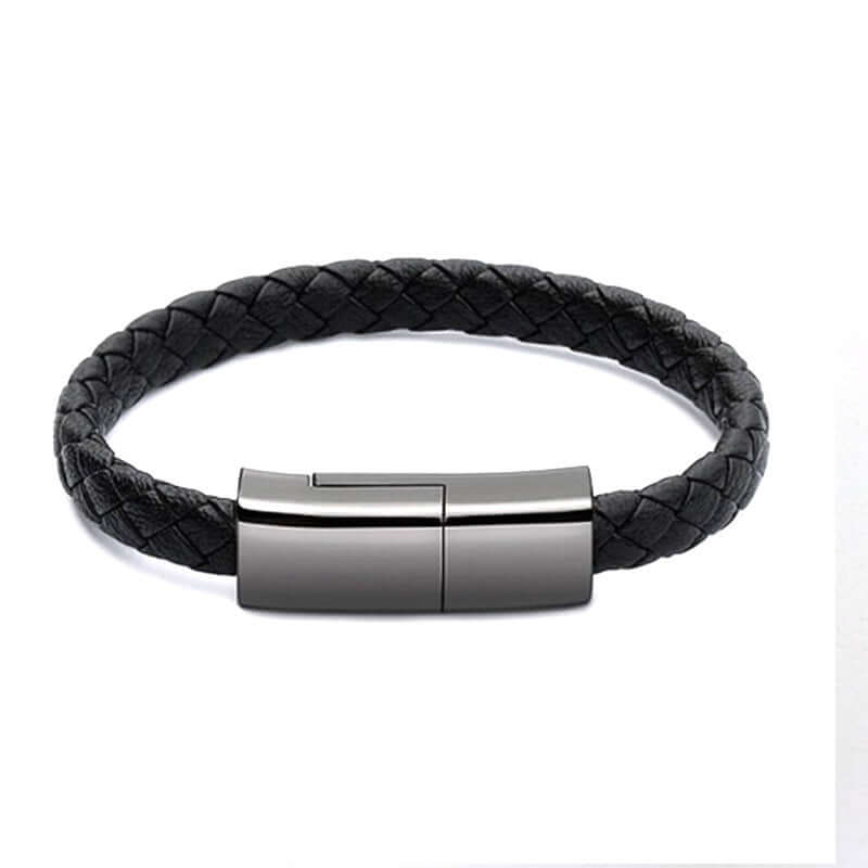 Leather Tech Bracelet