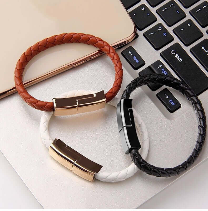 Leather Tech Bracelet