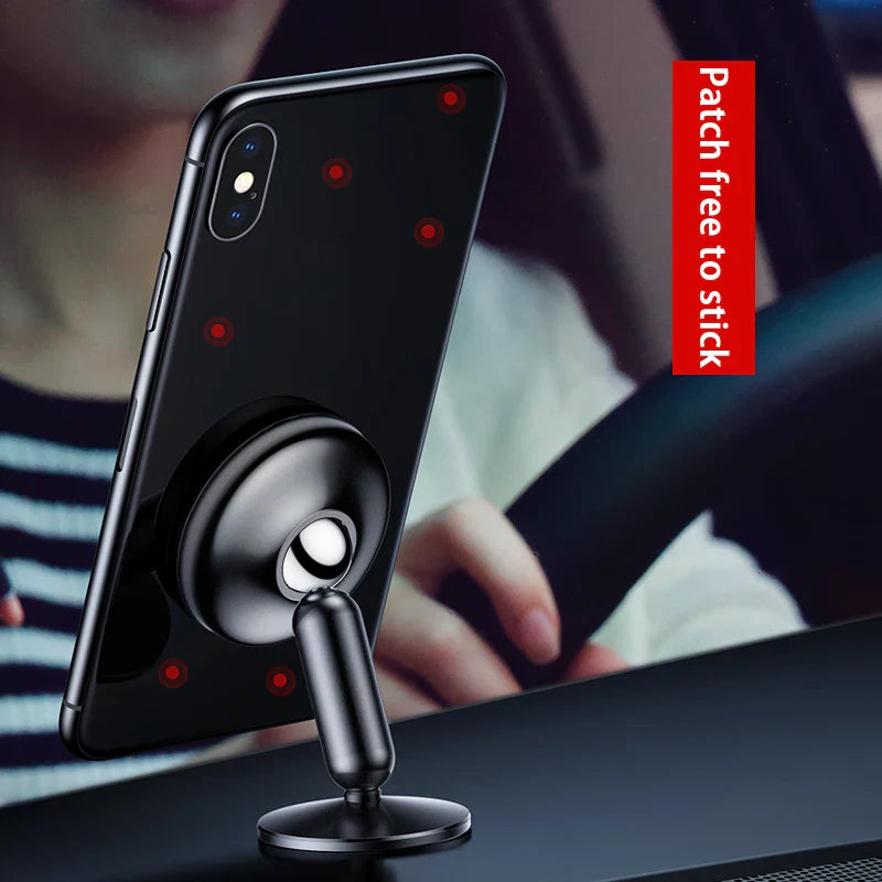 Baseus Magnetic Car Phone Holder Stand Mount 360 Degree Rotate GPS Car Holder Universal for iPhone For Xiaomi Magnetic Stand