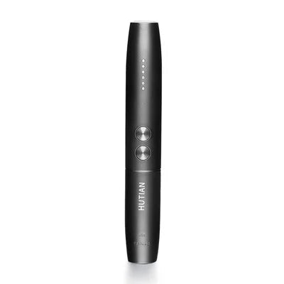 Black hidden cam pen with wireless RF signal finder and anti spy camera detection buttons
