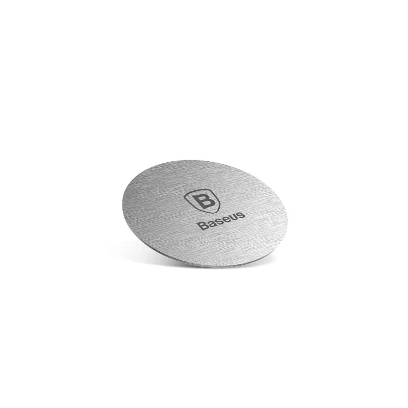 Baseus Car Phone Holder Metal Plate Magnetic Disk Car Mount Holder Magnet Metal Leather & Iron Sheets For Cellphone Stand In Car