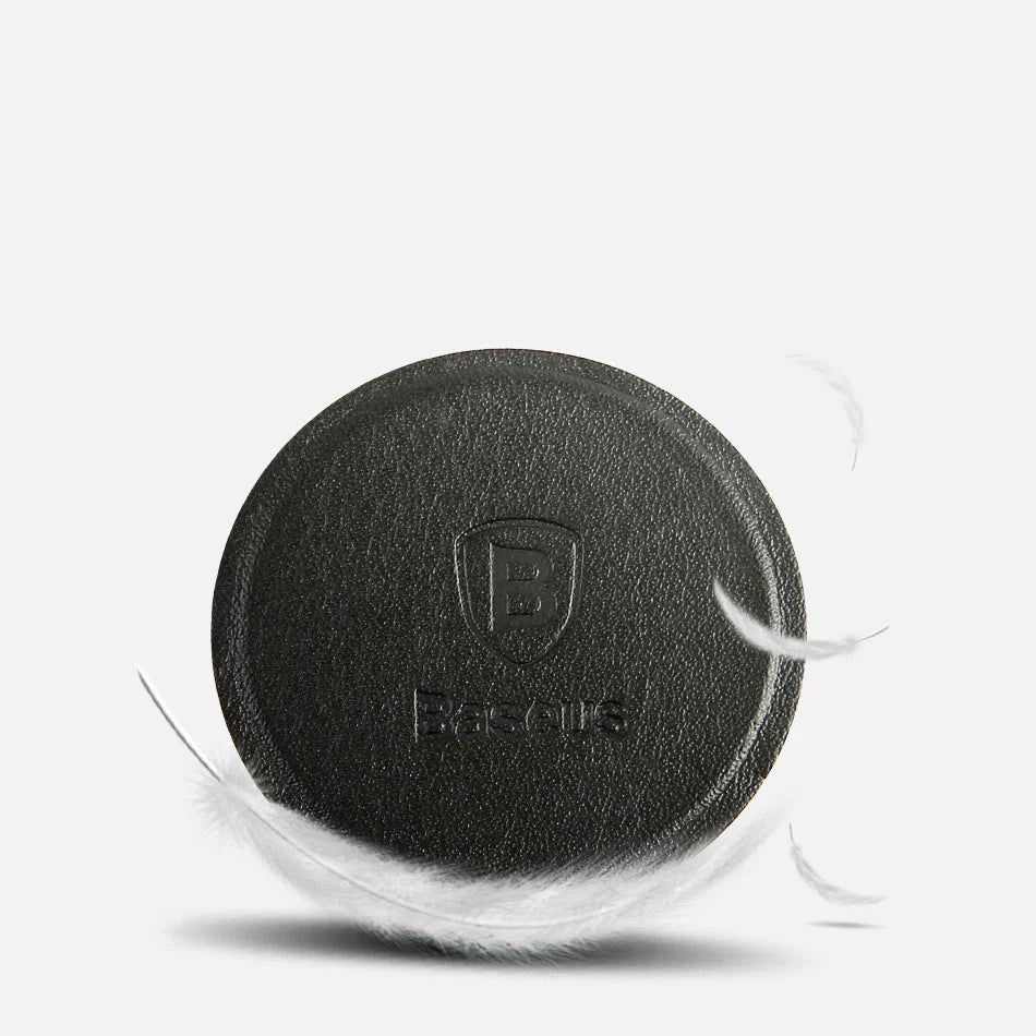 Baseus Magnetic Disk For Car Phone Holder 2 pieces Use Magnet Mount Mobile Phone Holder Stand Metal & Leather Iron Sheets Plate