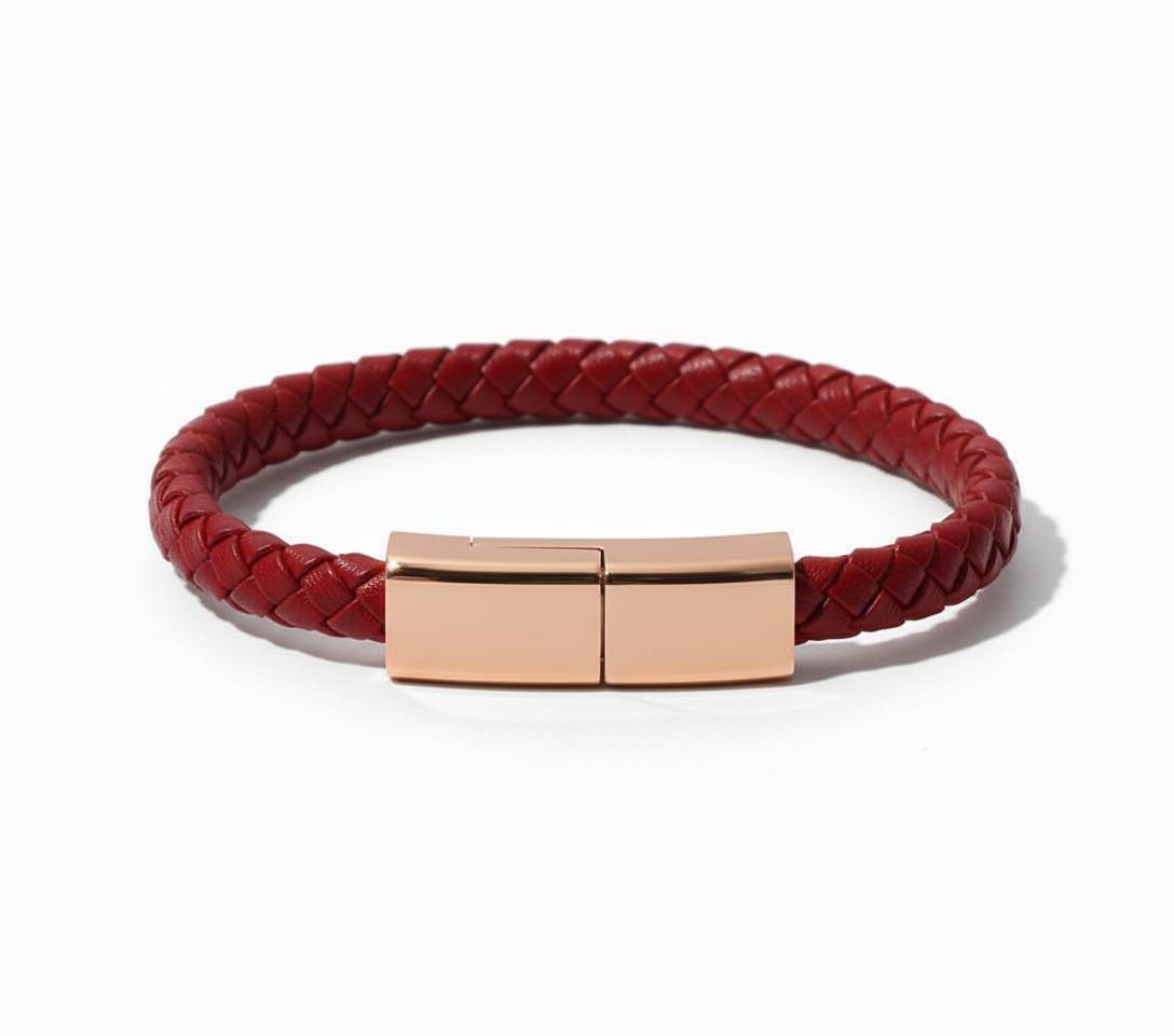 Leather Tech Bracelet