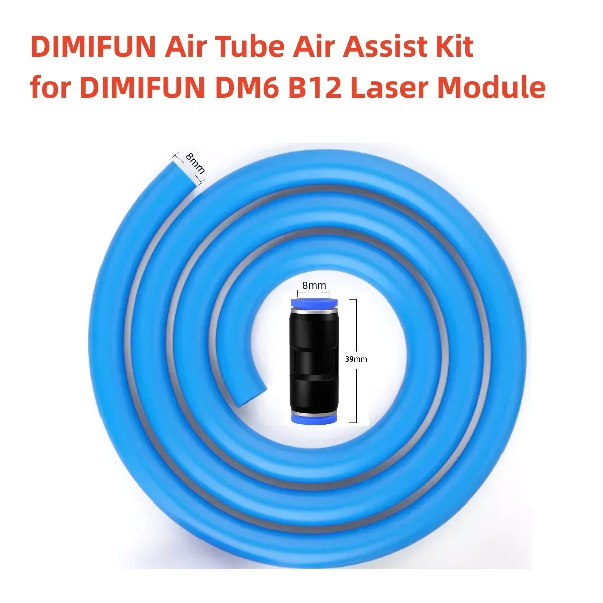 DIMIFUN 28W air compressor air auxiliary pump, air volume 60L/min, compatible with all brands of CNC laser engraving machines