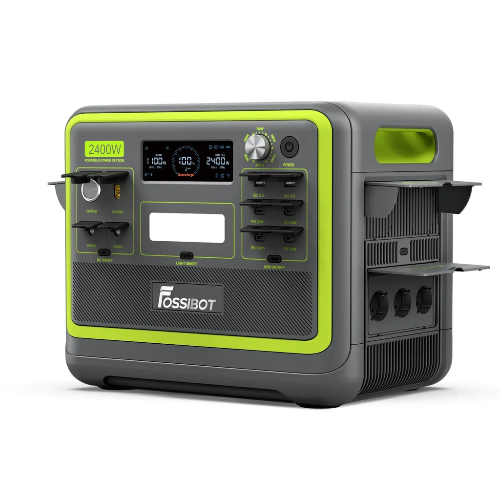 Fossibot F2400 Lifepo4 Portable Power Station 2400W 2000W 2500W - Compact Mobile Energy Source for Outdoor And Emergency Use
