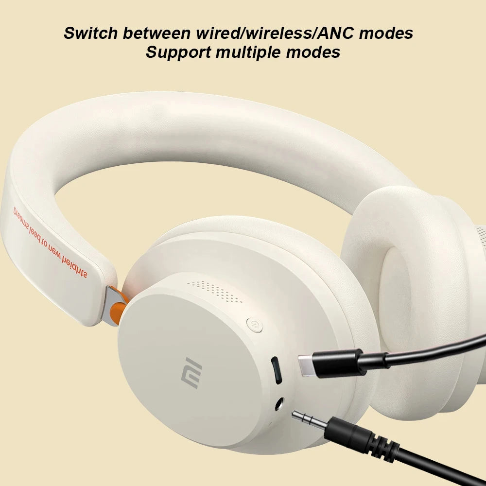 Original XIAOMI ANC Wireless Headphones Bluetooth 5.3 Earphones Foldable Gaming Headset Sport Headphone with Noise elimination