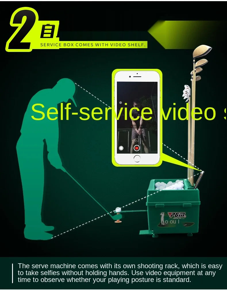 Semi-Automatic Golf Ball Dispenser