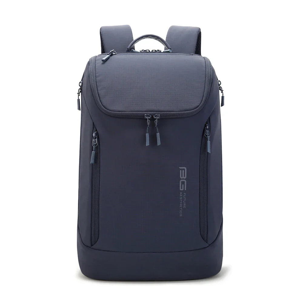 Casual nylon soft anti-wrinkle backpack for 15.6 inch laptop, waterproof travel bag, lightweight unisex design