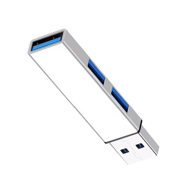 Multiport USB Splitter USB3.0 Hub Multi USB Port Expander for Power Supplies
