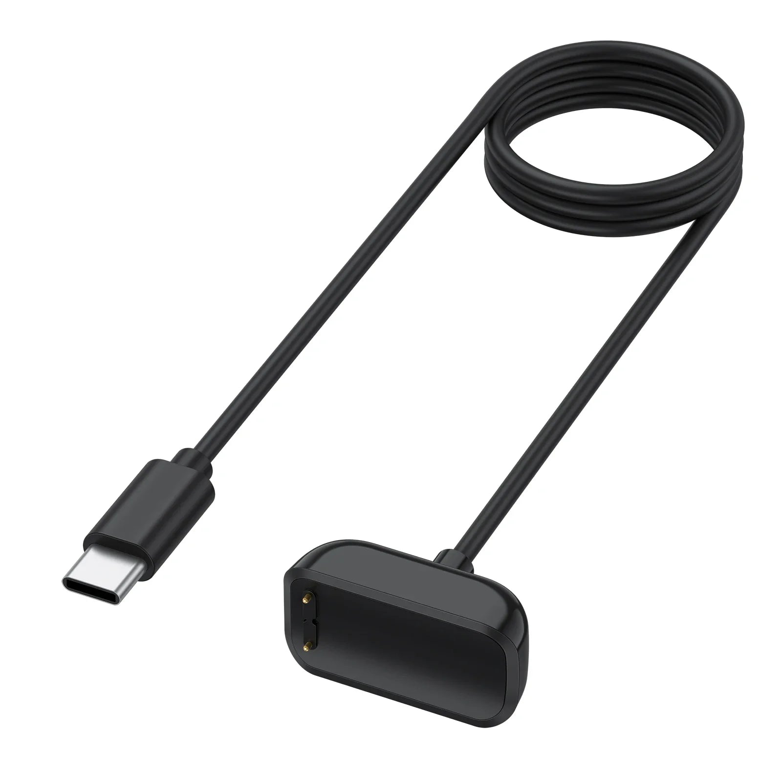 Type C Watch Charger For Fitbit Charge 5 6 Magnetic Charging Cable For Fitbit Luxe Portable Charging Dock Adapter Accessories