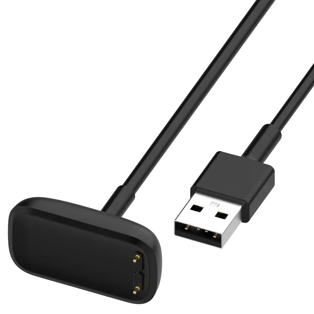 Charger For Fitbit Charge 5 / Charge 6 / Luxe Smart Watch USB Charging Cable Cord Dock Stand Accessories Fast Charger Cable