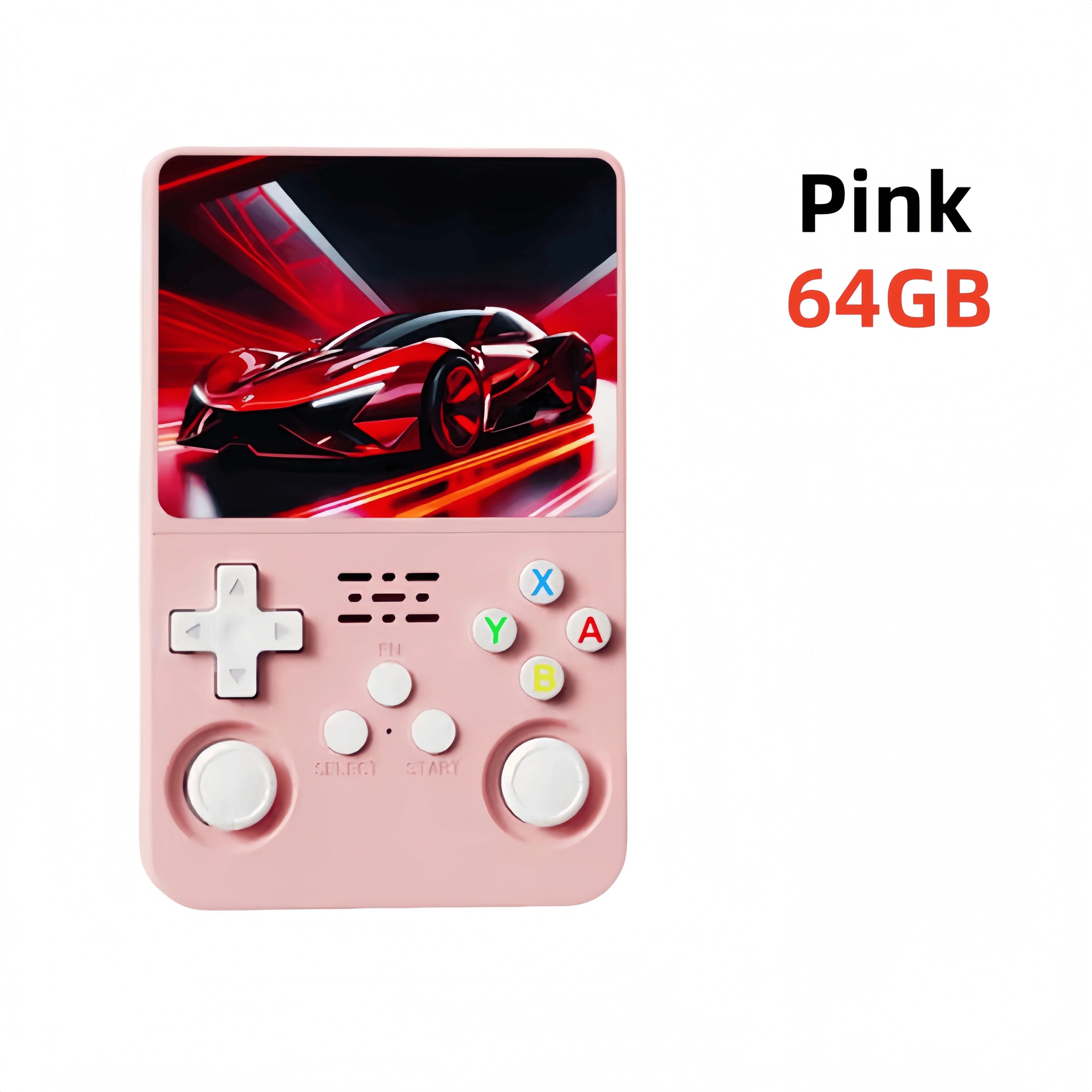 Retro R36S Handheld Video Game Console 3.5 Inch IPS Screen 128GB Preloaded Games Portable Pocket Player with Linux System
