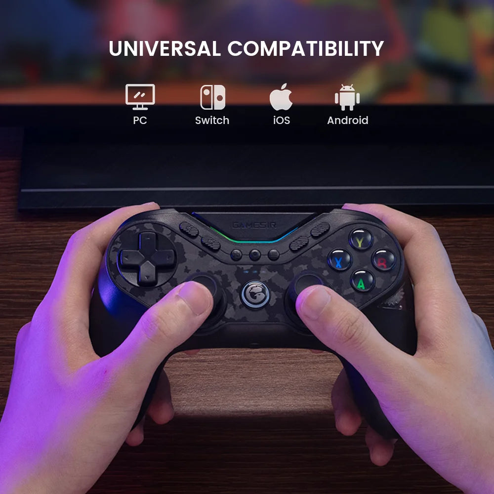 GameSir Tarantula Pro Wireless Bluetooth Controllers With TMR Joysticks Switchable Face Buttons For PC/NS Mobile Phones Custom