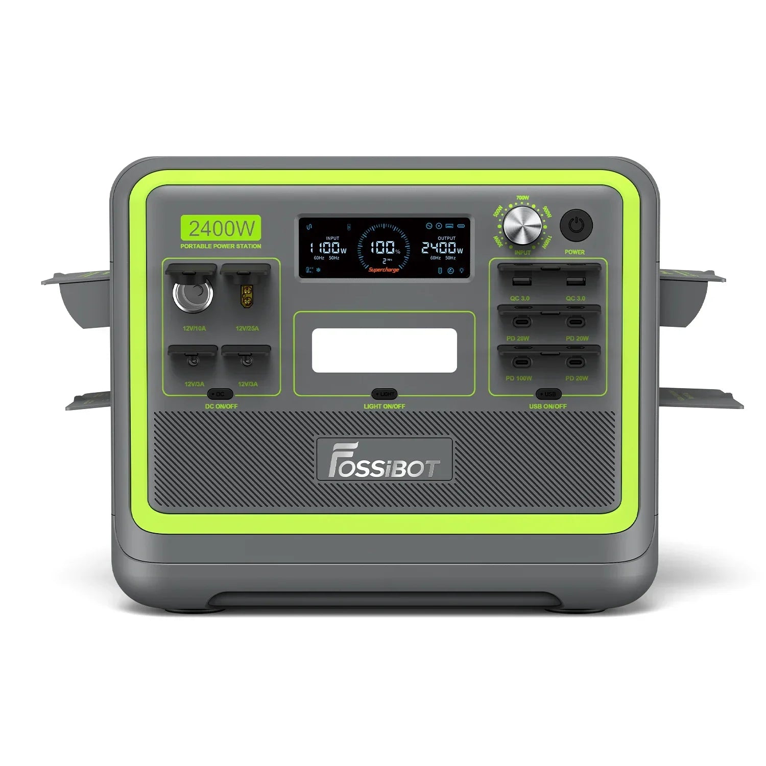 Fossibot F2400 Lifepo4 Portable Power Station 2400W 2000W 2500W - Compact Mobile Energy Source for Outdoor And Emergency Use
