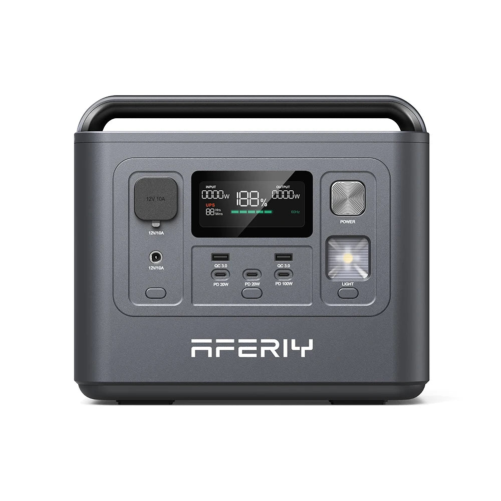 Generator Power Supply Solar Portable Power Station Battery Portable Power Supply USB AC/DC + Portable Lithium