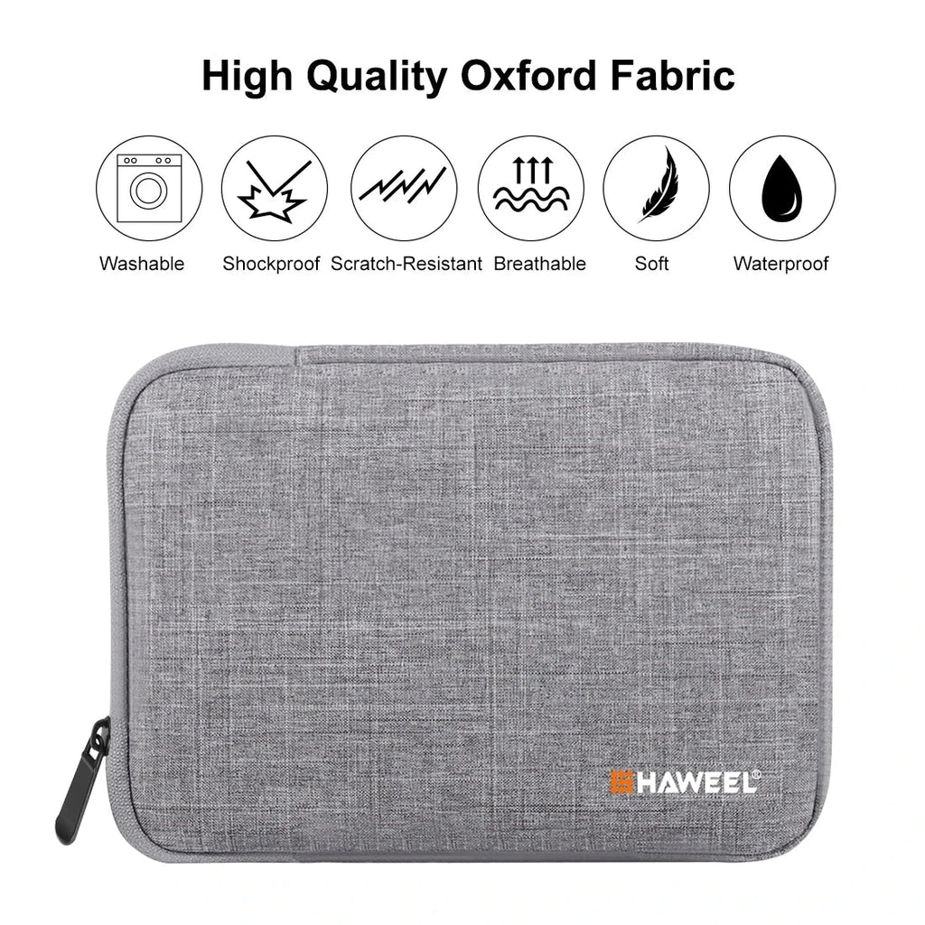 HAWEEL 7.9 / 9.7 inch Tablet Liner Sleeve Case Zipper Briefcase Pouch Bag For iPad Tablets Macbook Shockproof Case Carrying Bag