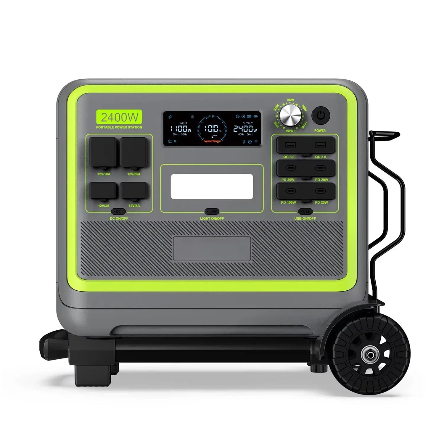 Fossibot F2400 Lifepo4 Portable Power Station 2400W 2000W 2500W - Compact Mobile Energy Source for Outdoor And Emergency Use