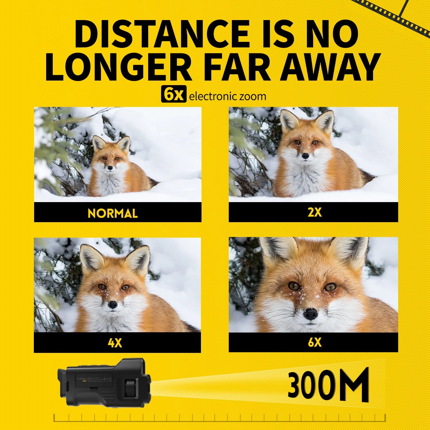 FNIRSI NVS-20 4K full color high definition infrared night vision small portable outdoor night optical imager