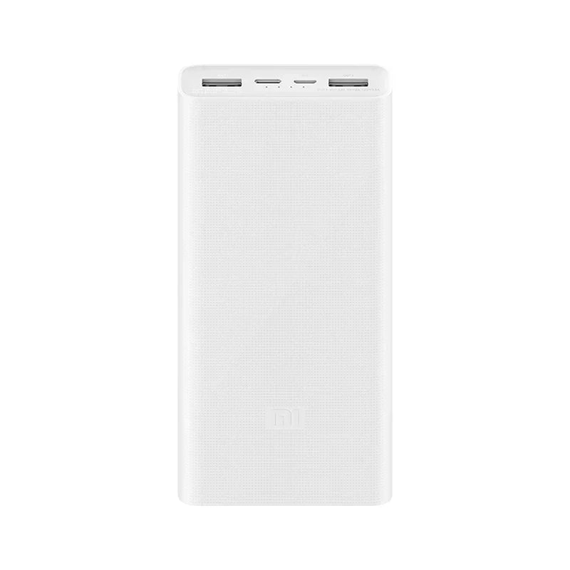 XIAOMI Power Bank 3 white 20000mAh portable charger with USB-C and triple output ports
