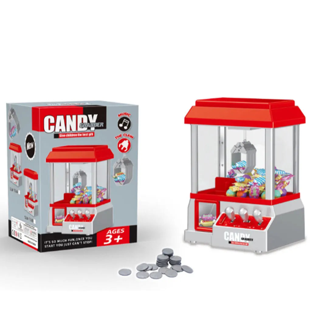 Mini Claw Machine For Kids Safe And Durable Toy Vending Machine Reducing Boredom At Home Down Left As shown