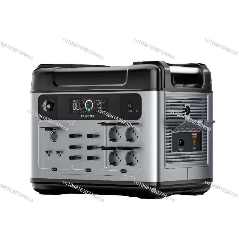 2025 2400W LiFePO4 Battery Energy System Power Station Solar Generator