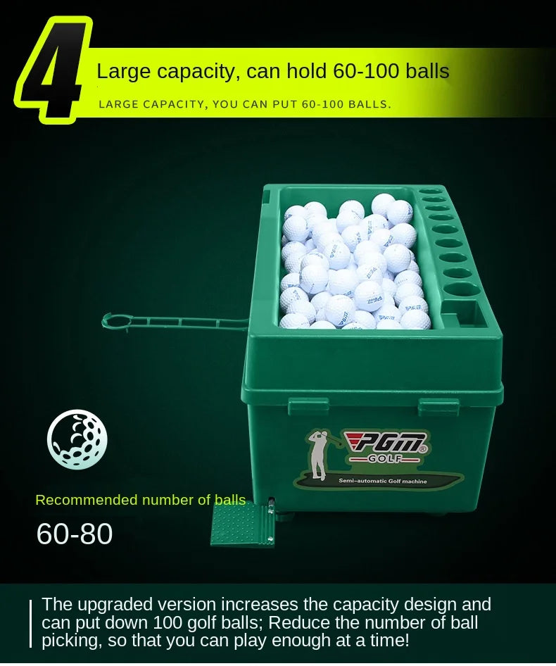 Semi-Automatic Golf Ball Dispenser