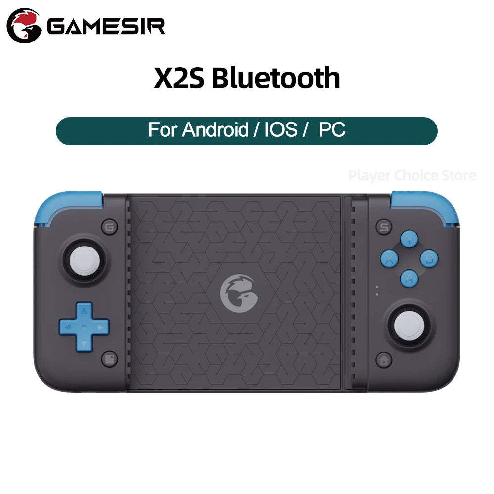 GameSir X2s Bluetooth X2s Mobile Phone Gaming Controller Gamepads Gamepad PC with with Hall Effect Stick for Android iPhone iOS