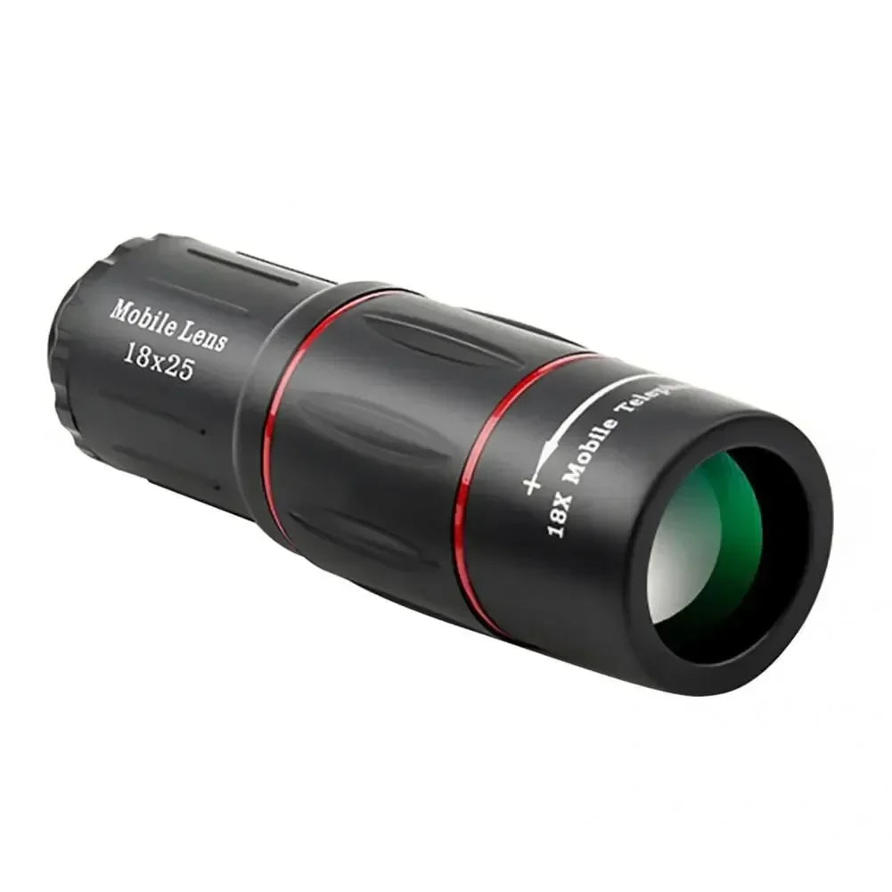 Universal Mobile Phone Telephoto Lens External Zoom Camera Lens for Concerts 18x Magnification