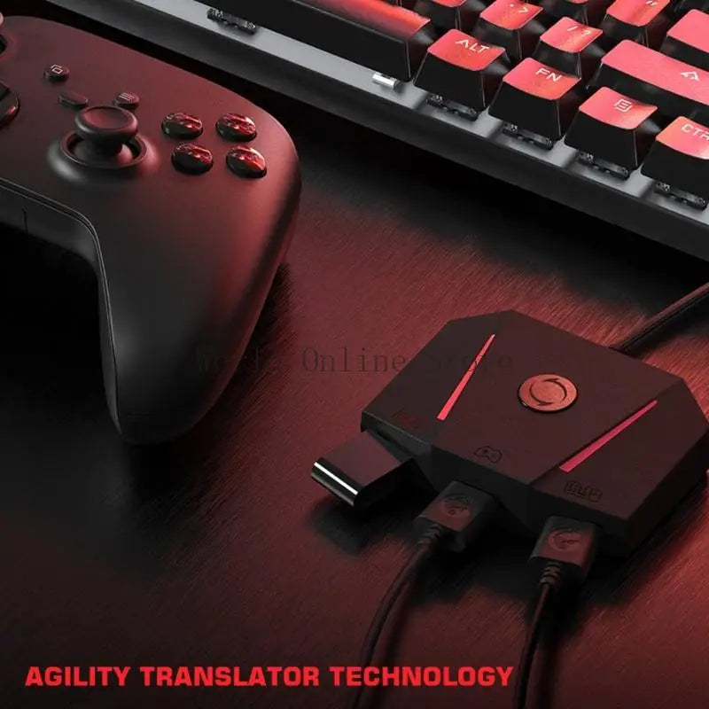 Intelligent Consoles Converter Multi System Gaming Adapters Plugs & Play Game Controller Adapters Suitable for VX2 AimBox 87HC
