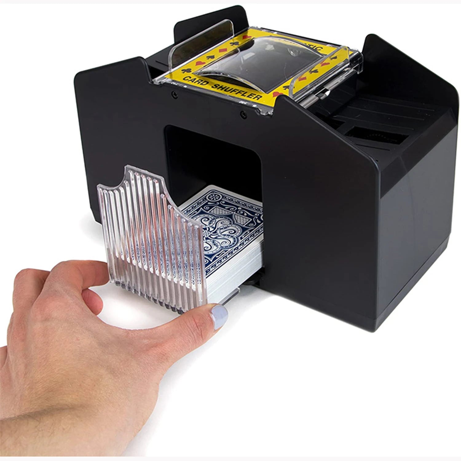 Game poker sorting machine,automatic poker shuffling machine,travel,family,holiday,Christmas party distributor,battery powered
