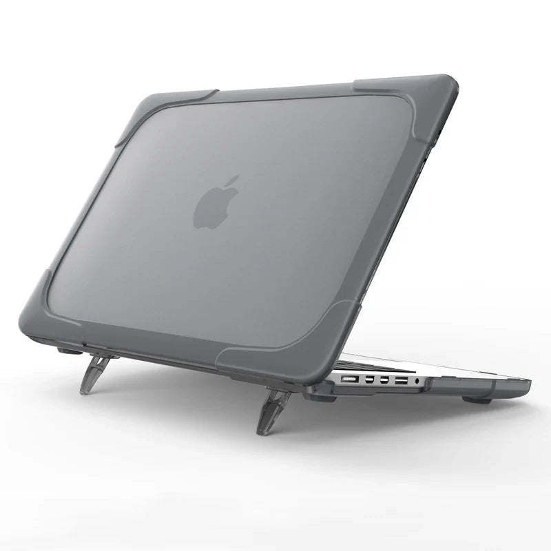 Stand Laptop Case for Air 13 A1369 A1466 MD760 Protection Cover for Retina 13/15 A1502 A1425 MD212 A1398 MC975 MC976 Shockproof