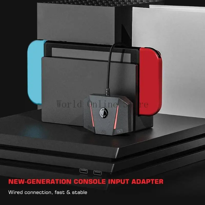 Intelligent Consoles Converter Multi System Gaming Adapters Plugs & Play Game Controller Adapters Suitable for VX2 AimBox 87HC