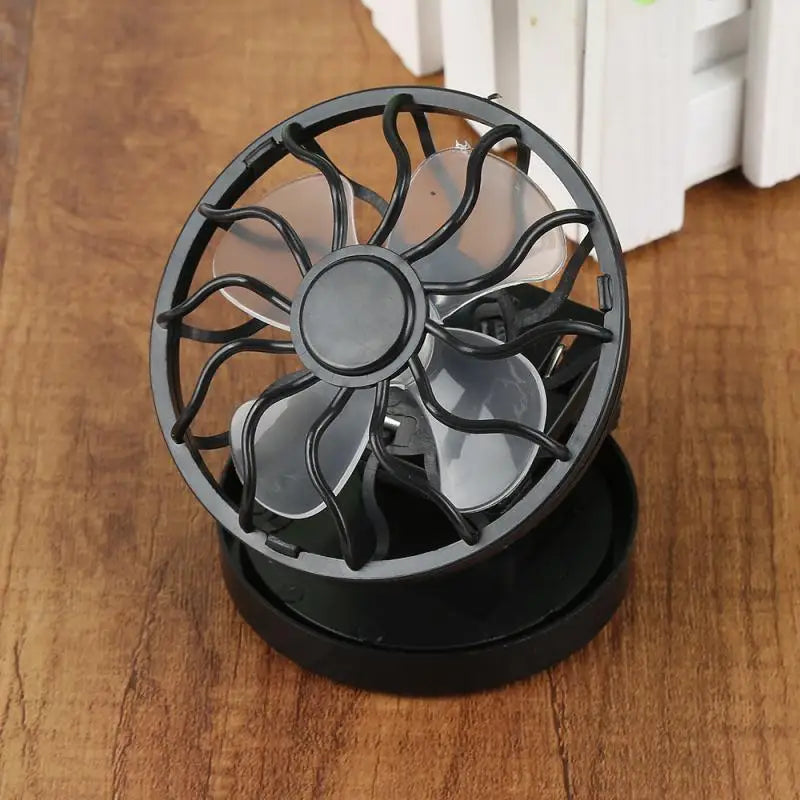 Car Solar Fan Sun Energy Cell Cooling Usb Portable Fan Cooler Mini Fan Clip-on Hat For Summer Electrical Appliances For Camping