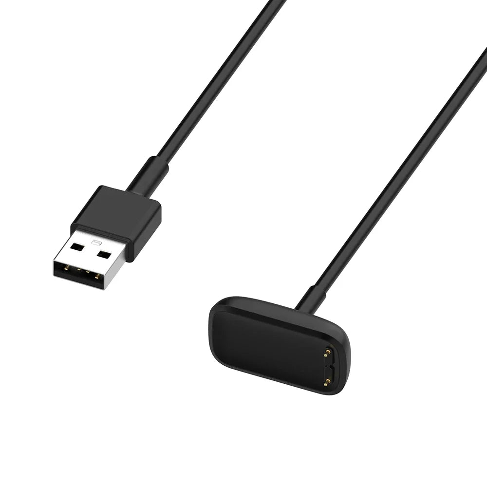 Charger For Fitbit Charge 5 / Charge 6 / Luxe Smart Watch USB Charging Cable Cord Dock Stand Accessories Fast Charger Cable