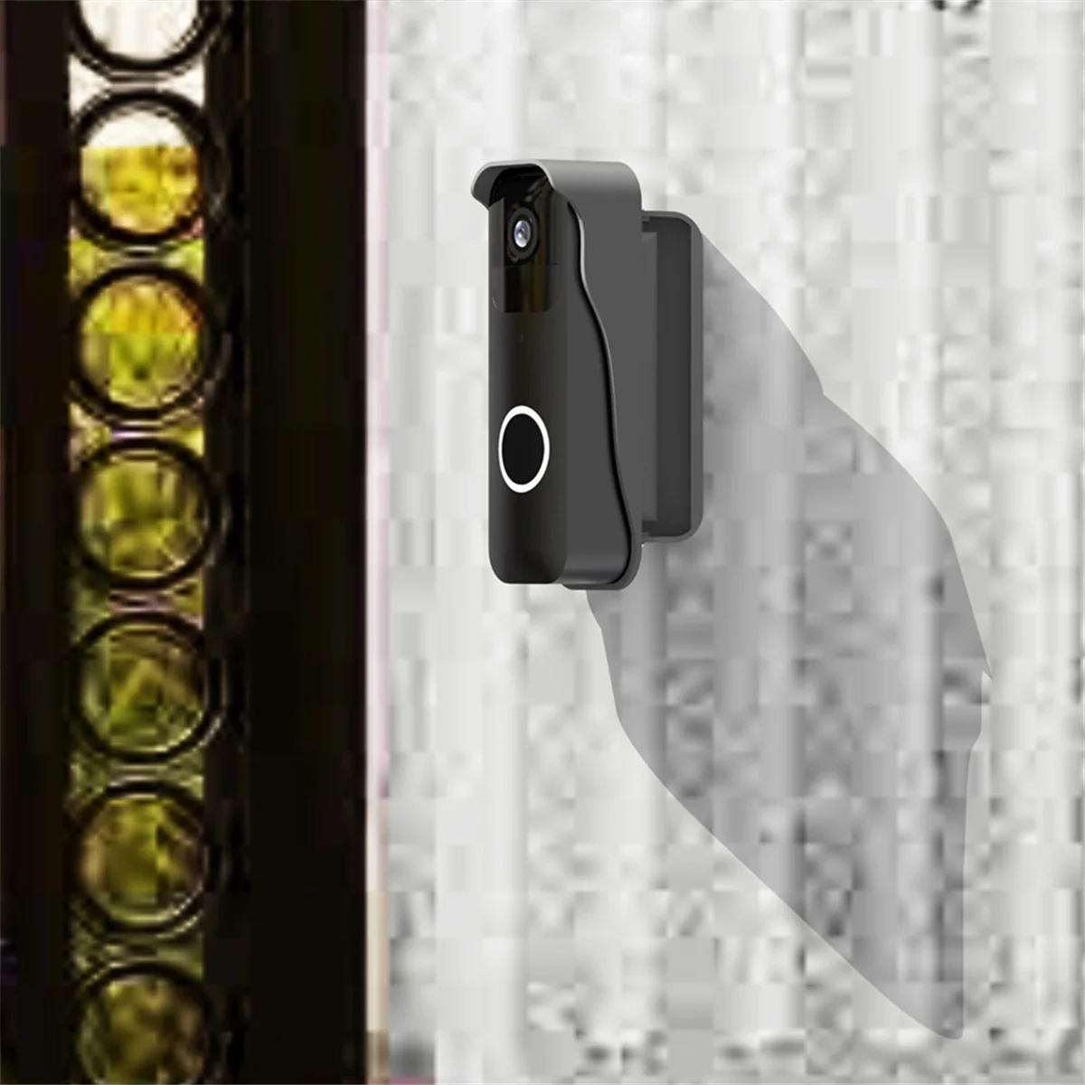 Doorbell Mount Angle Adjustable Mount Kit Blink Doorbell Camera Angle Mount, for Blink Video Doorbell Camera B20