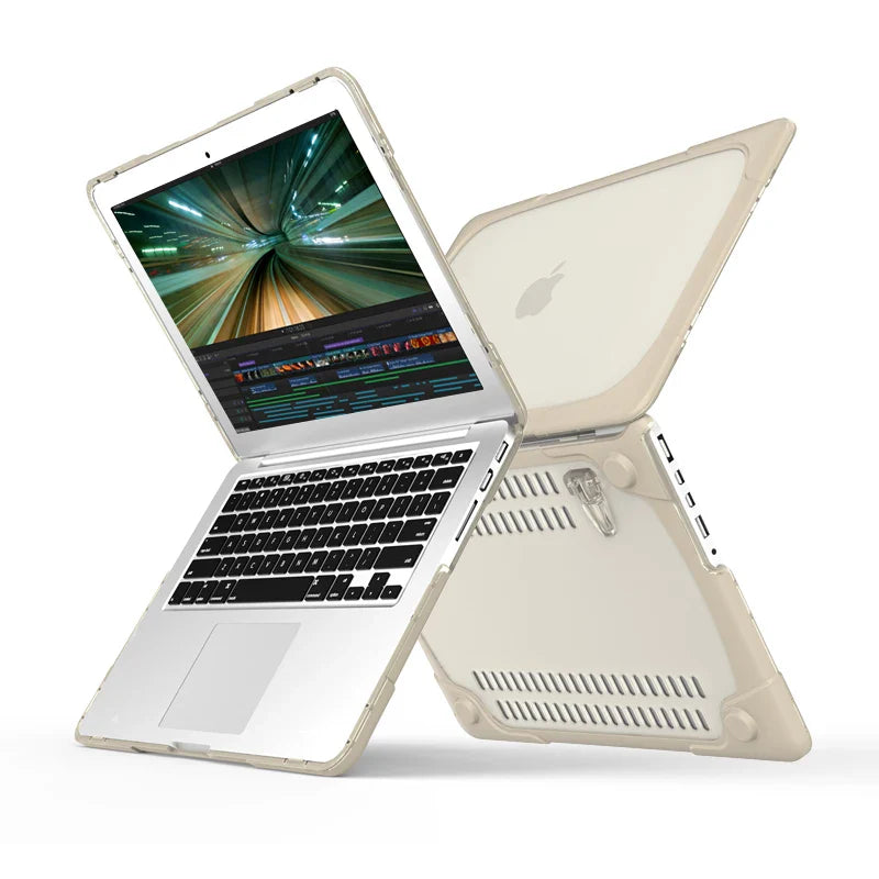 Stand Laptop Case for Air 13 A1369 A1466 MD760 Protection Cover for Retina 13/15 A1502 A1425 MD212 A1398 MC975 MC976 Shockproof
