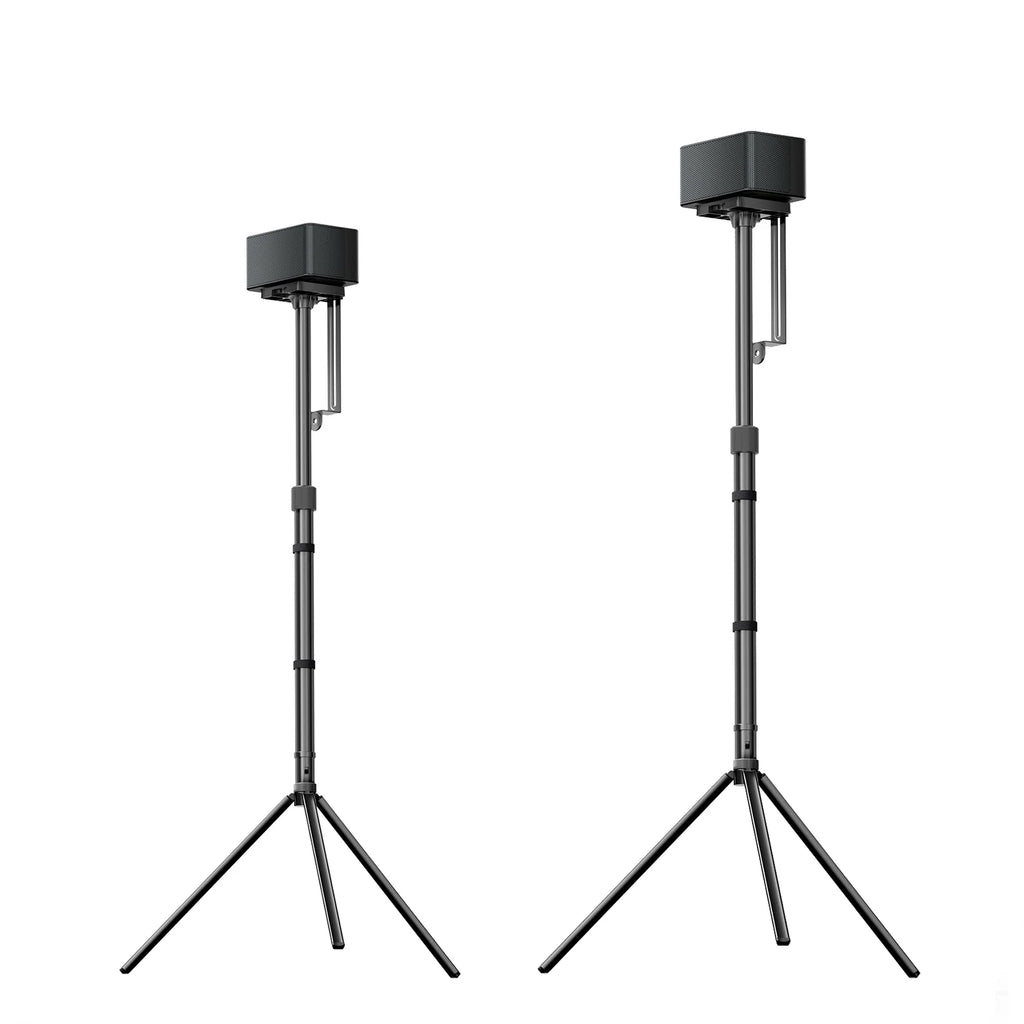ULTIMEA Steady 310 Height Adjustable Speaker Stand from 62cm to 93cm for Surround Speakers with a Load Capacity of up to 3kg