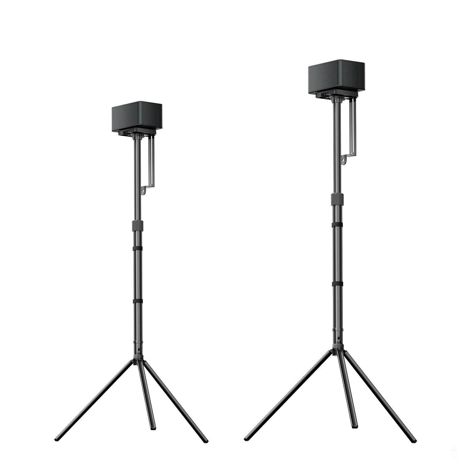 ULTIMEA Steady 310 Height Adjustable Speaker Stand from 62cm to 93cm for Surround Speakers with a Load Capacity of up to 3kg