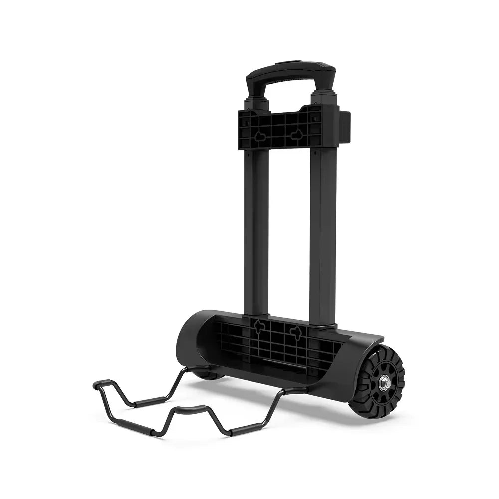 Hand Trolley for Portable Power Station Support Up to 50 lbs Adjustable Handle Flat Wheel