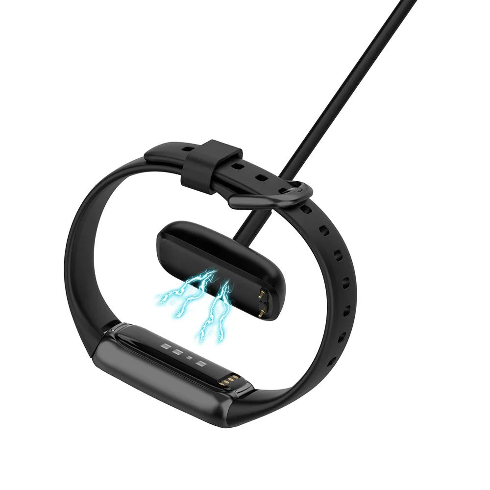 Charger For Fitbit Charge 5 / Charge 6 / Luxe Smart Watch USB Charging Cable Cord Dock Stand Accessories Fast Charger Cable