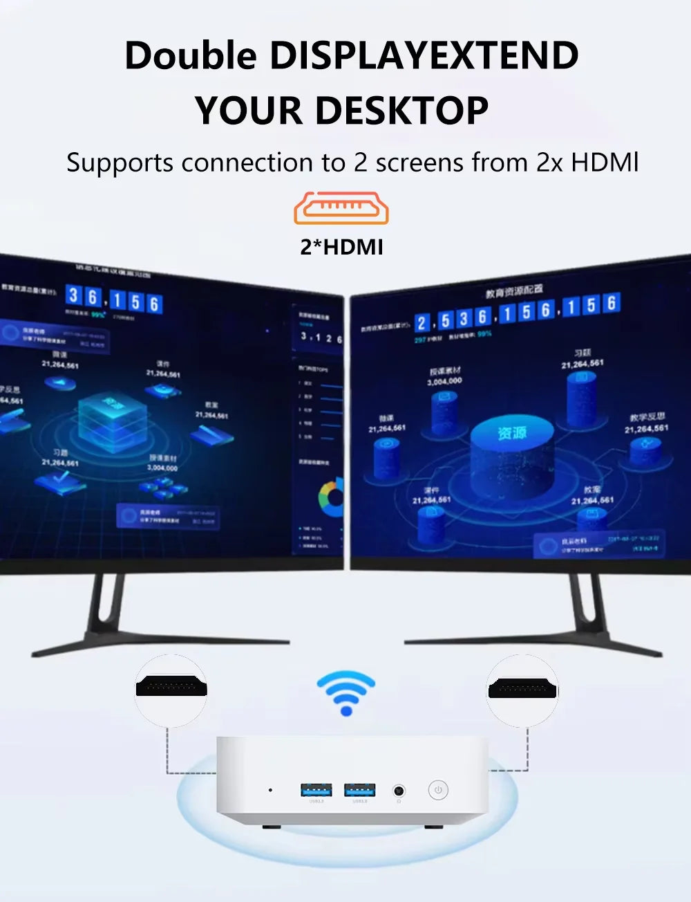 2025 MINI PC Windows 10 Intel Core i7-8500Y Mini Computer 12GB LPDDR3 1TB M.2 SSD Mini PC WIFI 6 BT4.2 4K HD Mini Gaming Pc