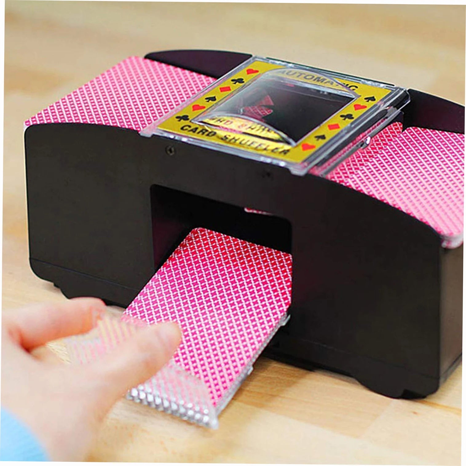 Game poker sorting machine,automatic poker shuffling machine,travel,family,holiday,Christmas party distributor,battery powered