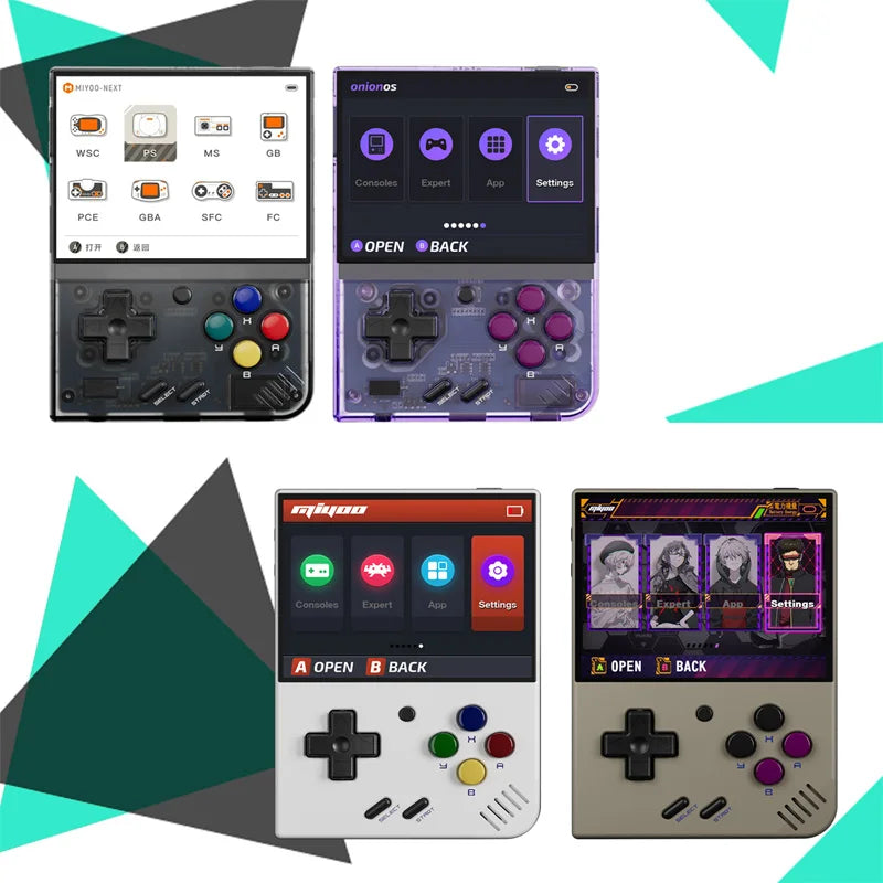 MIYOO Mini Plus Retro Handheld Game Console 3.5"IPS HD Screen Mini+ Portable Players childhood Classic Nostalgic Gaming Emulator