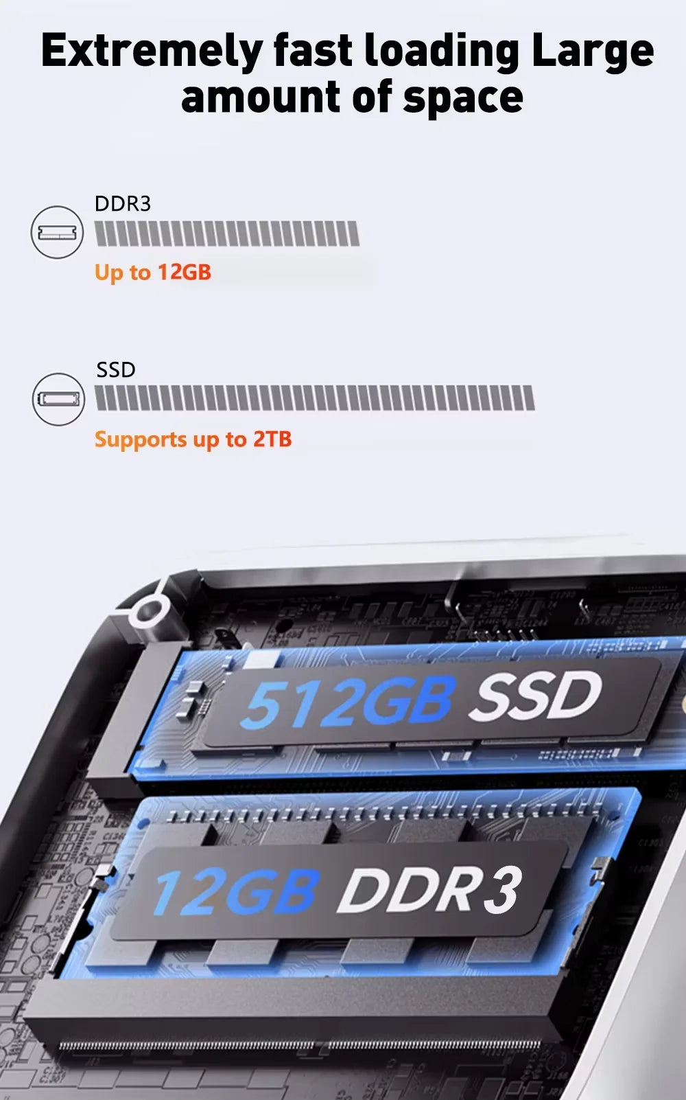 2025 MINI PC Windows 10 Intel Core i7-8500Y Mini Computer 12GB LPDDR3 1TB M.2 SSD Mini PC WIFI 6 BT4.2 4K HD Mini Gaming Pc