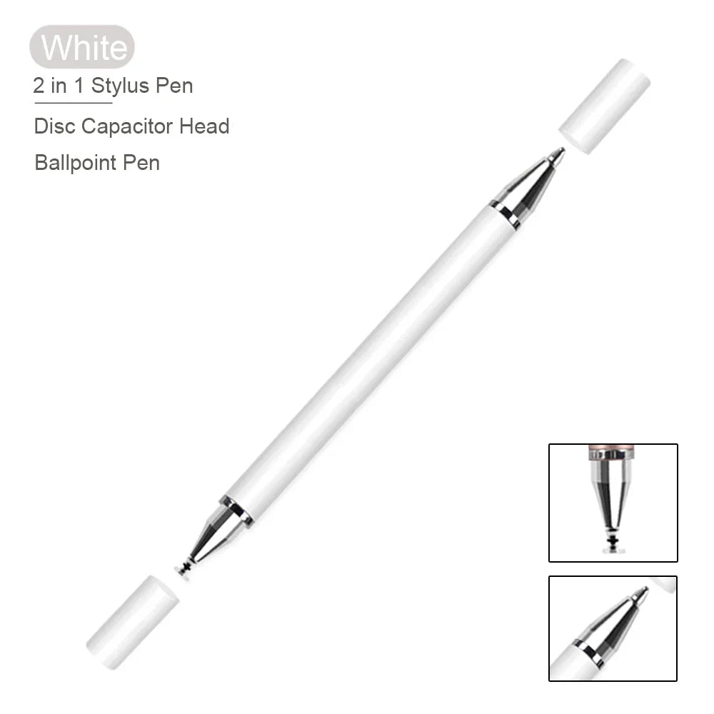 Universal 2 in 1 Stylus Pen Drawing Tablet Capacitive Touch Screen Smart Pencil For iPad iOS Android Phone