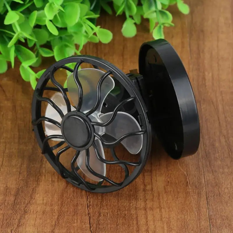 Car Solar Fan Sun Energy Cell Cooling Usb Portable Fan Cooler Mini Fan Clip-on Hat For Summer Electrical Appliances For Camping