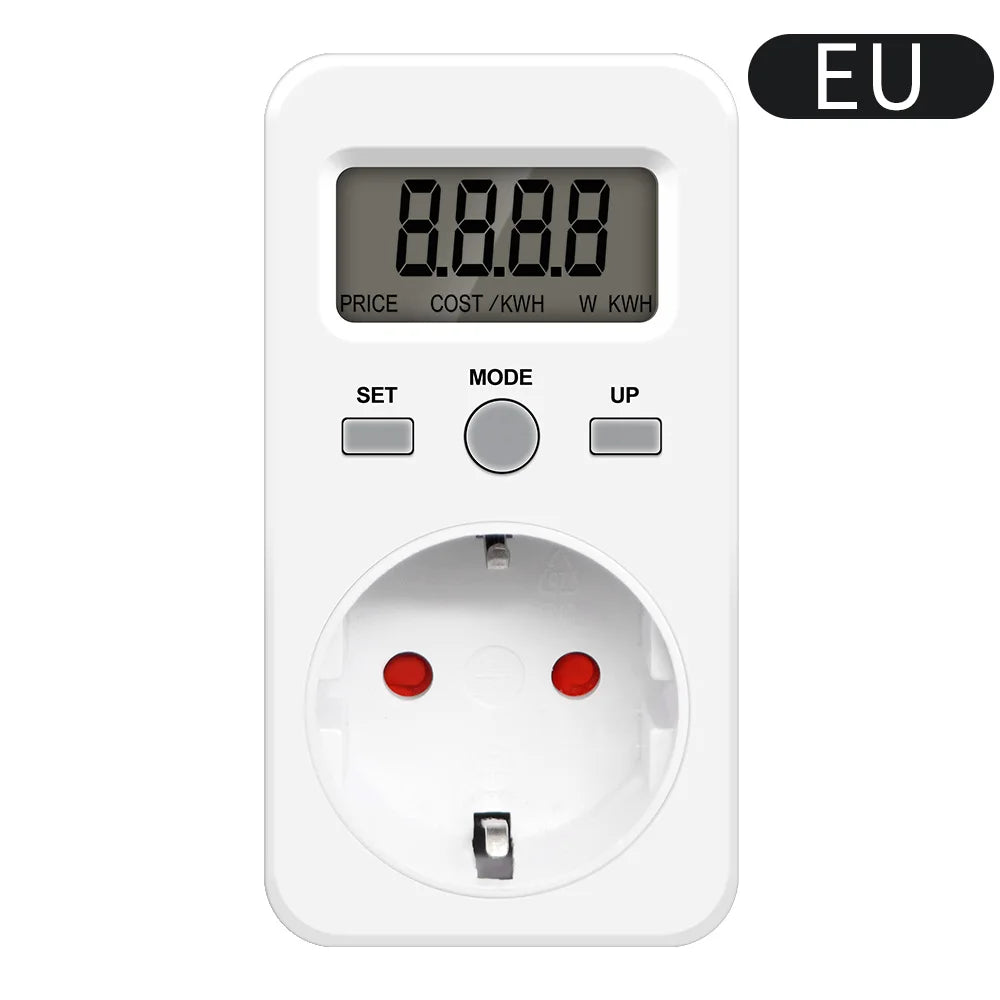 KWE-PMB03 Digital Energy Meter Wattmeter Socket Voltage Power Consumption Watt AC 230V 16A Electricity Analyzer Monitor Tester