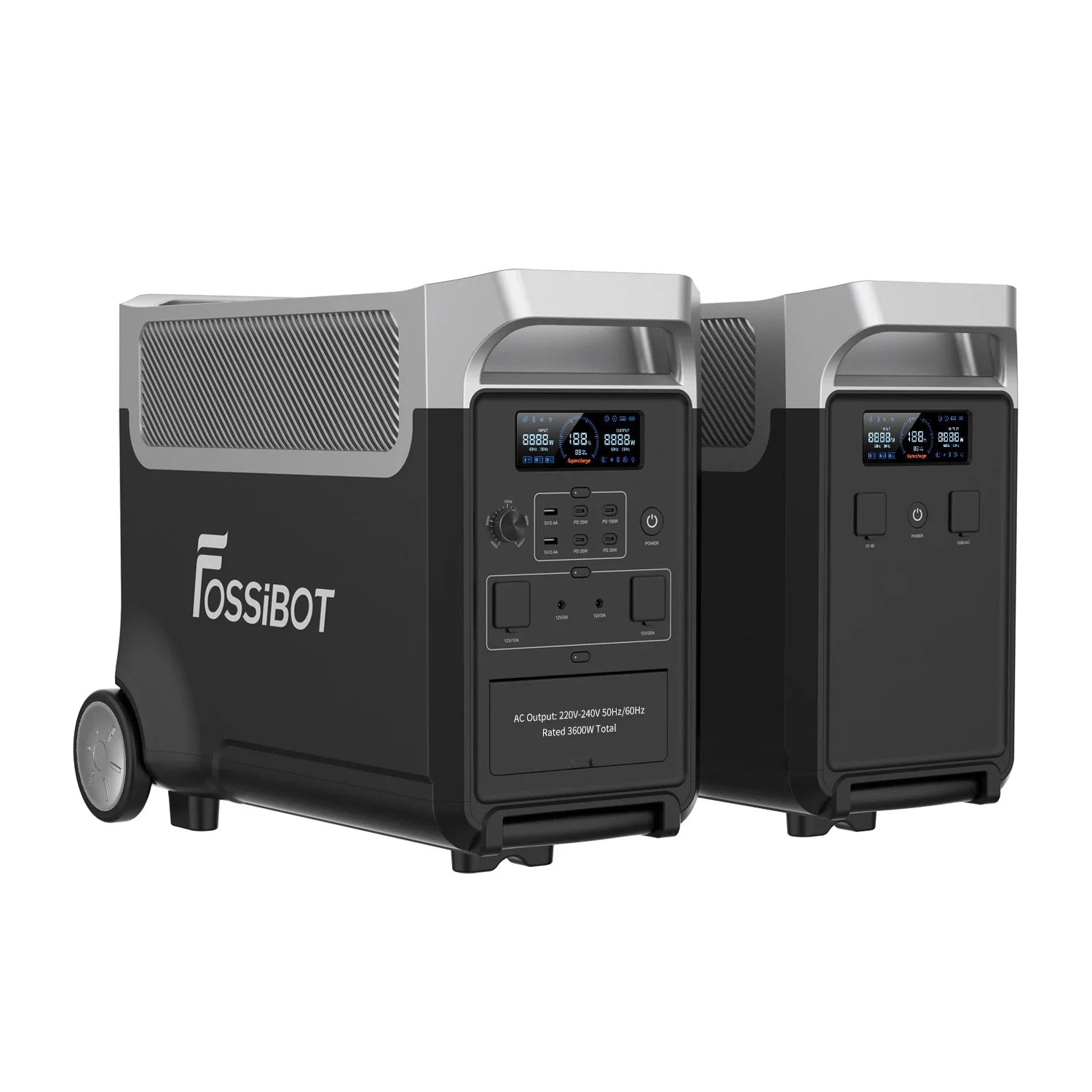 Fossibot EU Stock Lifepo4 3600w High Capacity 220v AC DC Outdoor camping Battery fossibot F3600 Pro Portable Power Station