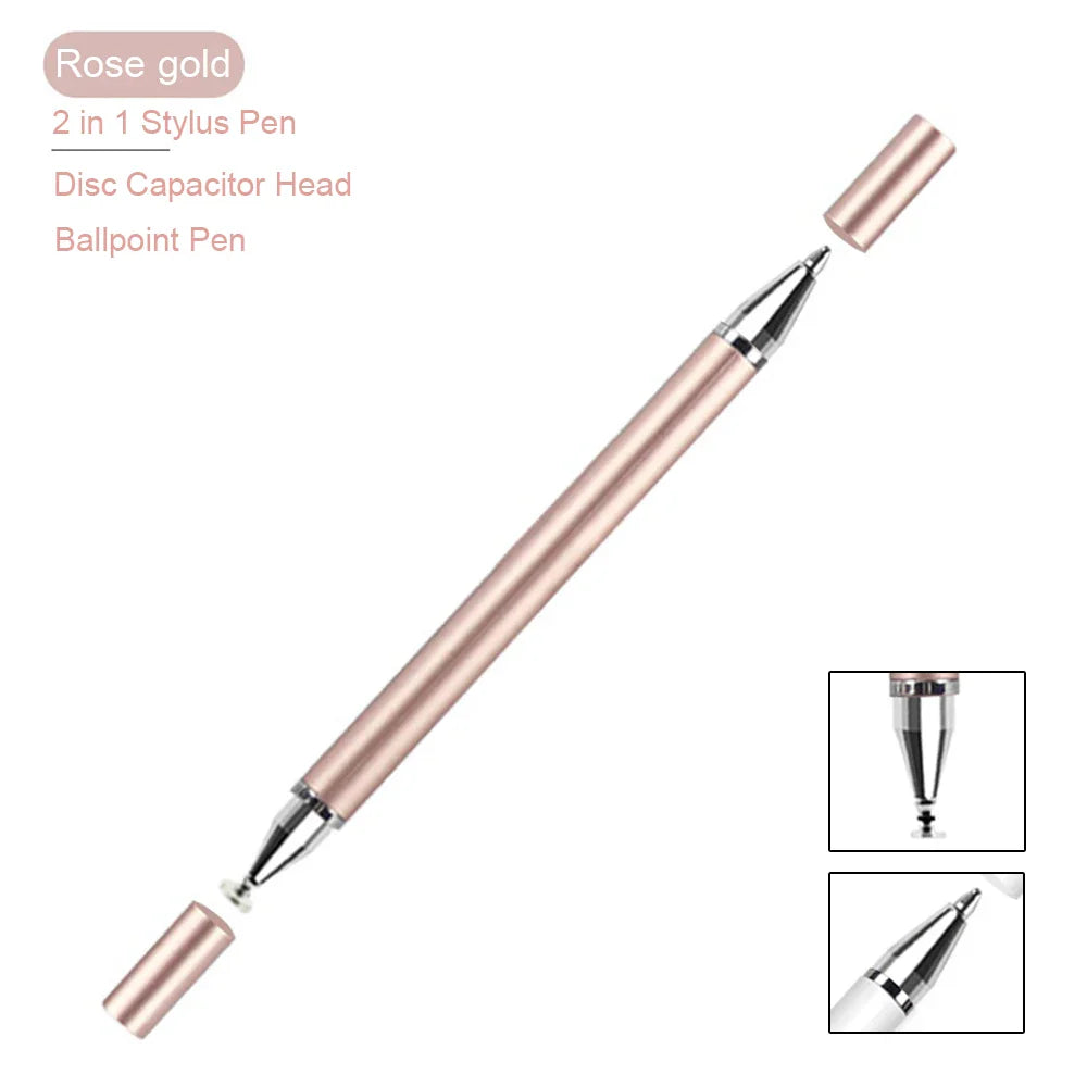 Universal 2 in 1 Stylus Pen Drawing Tablet Capacitive Touch Screen Smart Pencil For iPad iOS Android Phone