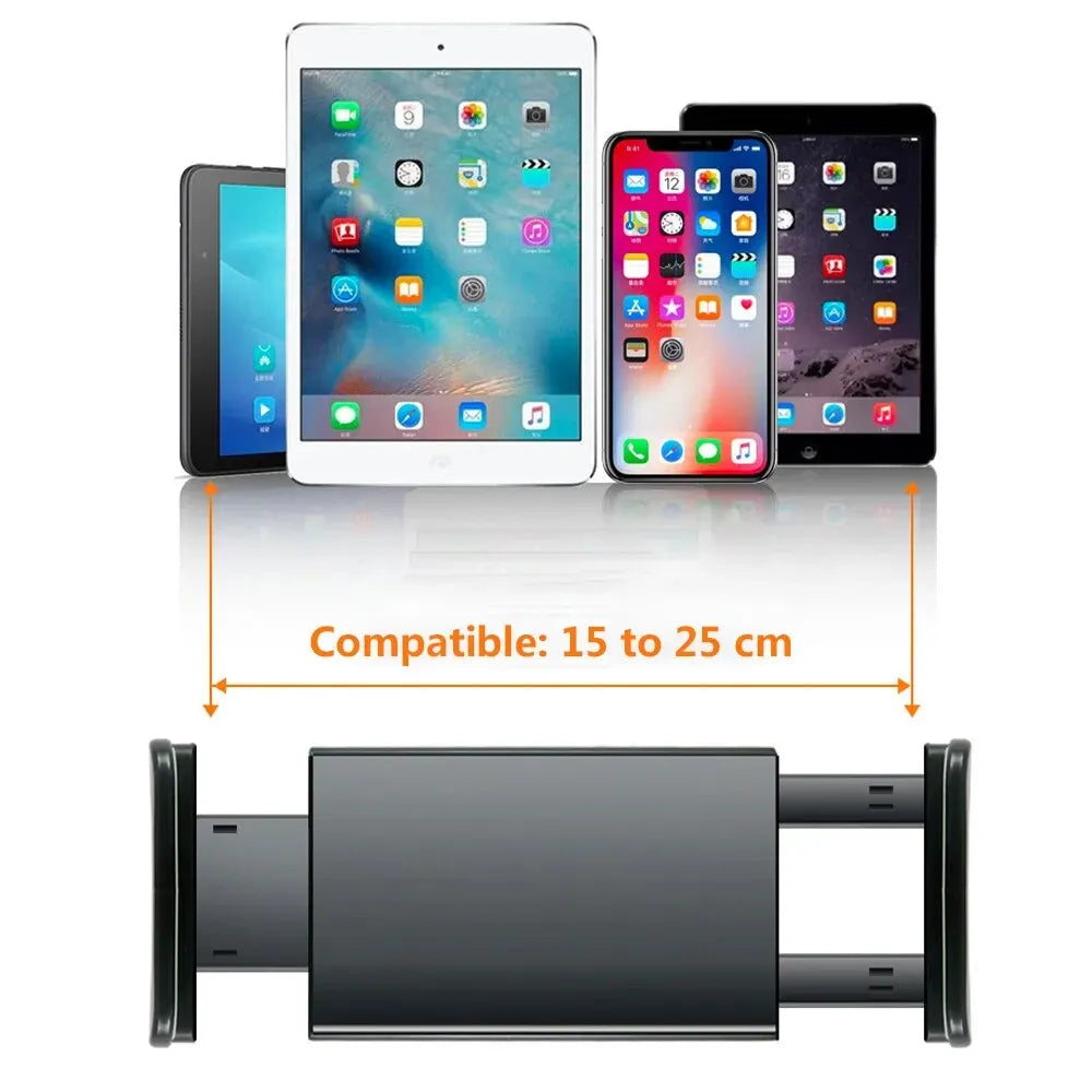 Adjustable tripod floor tablet stand holder for 4-13 inch tablets compatible with iPad Air Pro Mini and Xiaomi.